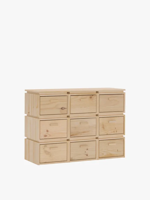 Muebles LUFE Cajoneras Y Archivadores^LIBE mueble archivador con 9 cajones