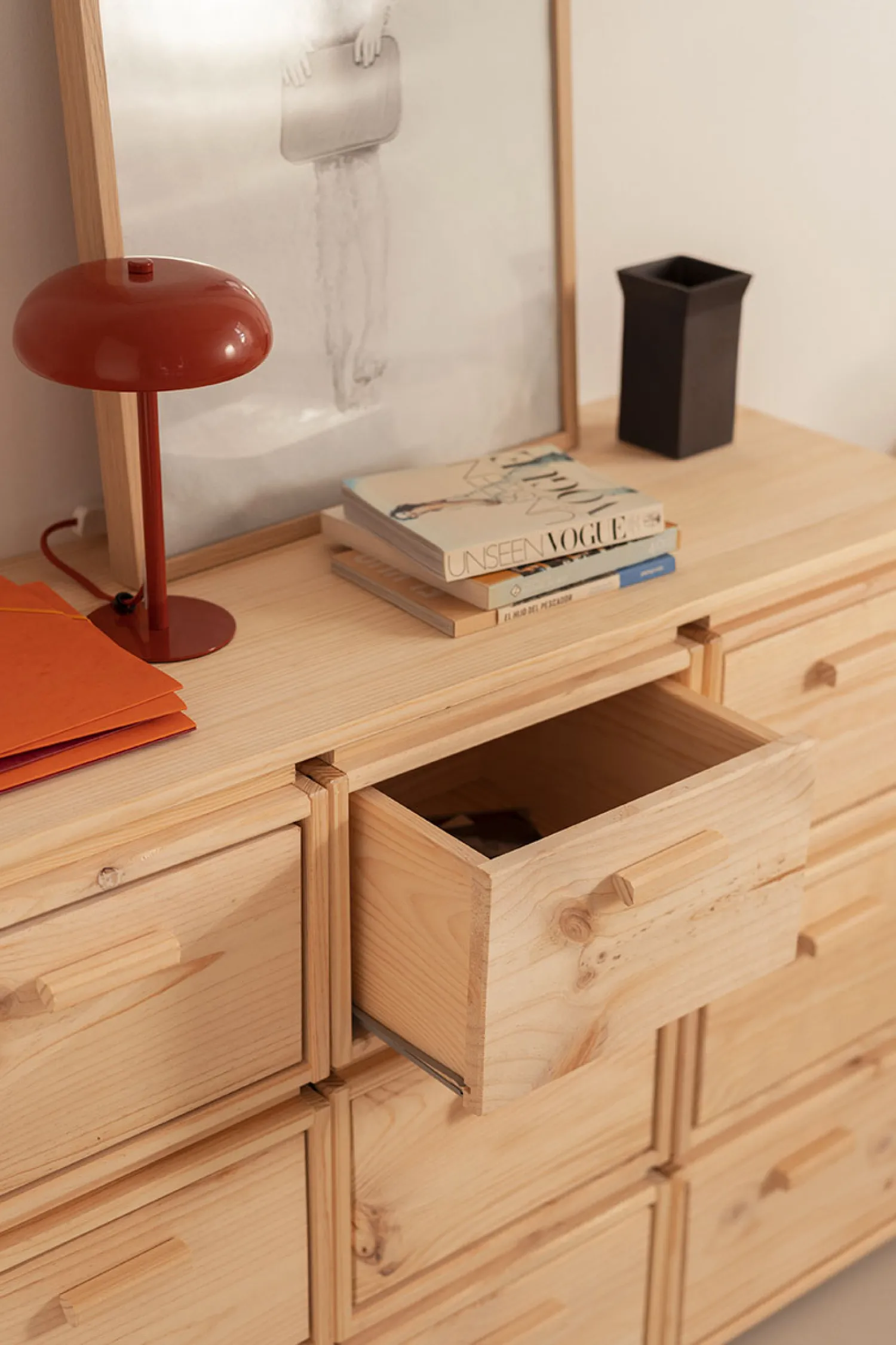 Muebles LUFE Cajoneras Y Archivadores^LIBE mueble archivador con 9 cajones