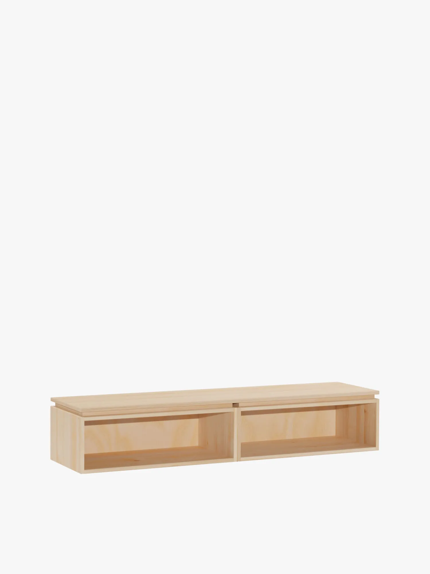 Muebles LUFE Muebles Tv^LIBE mueble TV con huecos 157x32