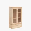 Muebles LUFE Vitrinas^LIBE vitrina con cajón 78x143