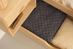 Muebles LUFE Camas Dobles Con Cajones|Camas 150^LORE cama doble 150 con 1 cajón