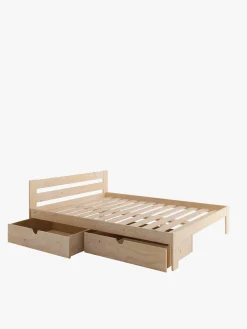 Muebles LUFE Camas Dobles Con Cajones|Camas 160^LORE cama doble 160 con 2 cajones