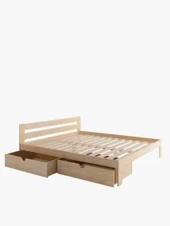Muebles LUFE Camas Dobles Con Cajones|Camas 180^LORE cama doble 180 con 2 cajones