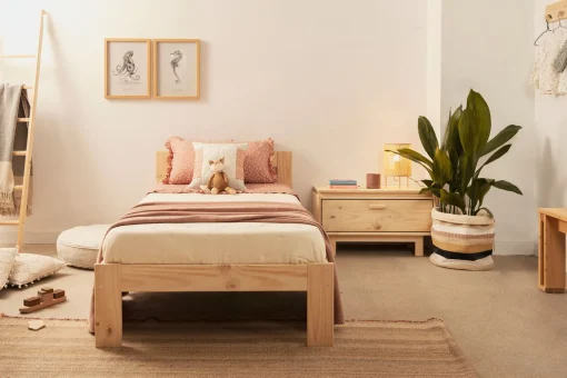 Muebles LUFE Camas 80^LORE cama individual 80