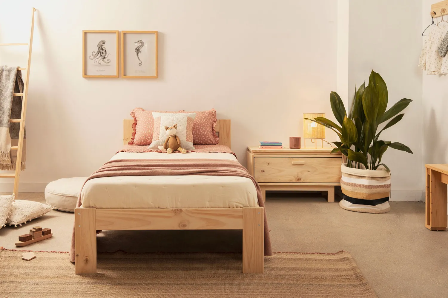 Muebles LUFE Camas 80^LORE cama individual 80
