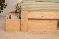 Muebles LUFE Camas Individuales Con Cajones|Camas 90^LORE cama individual 90 con 1 cajón