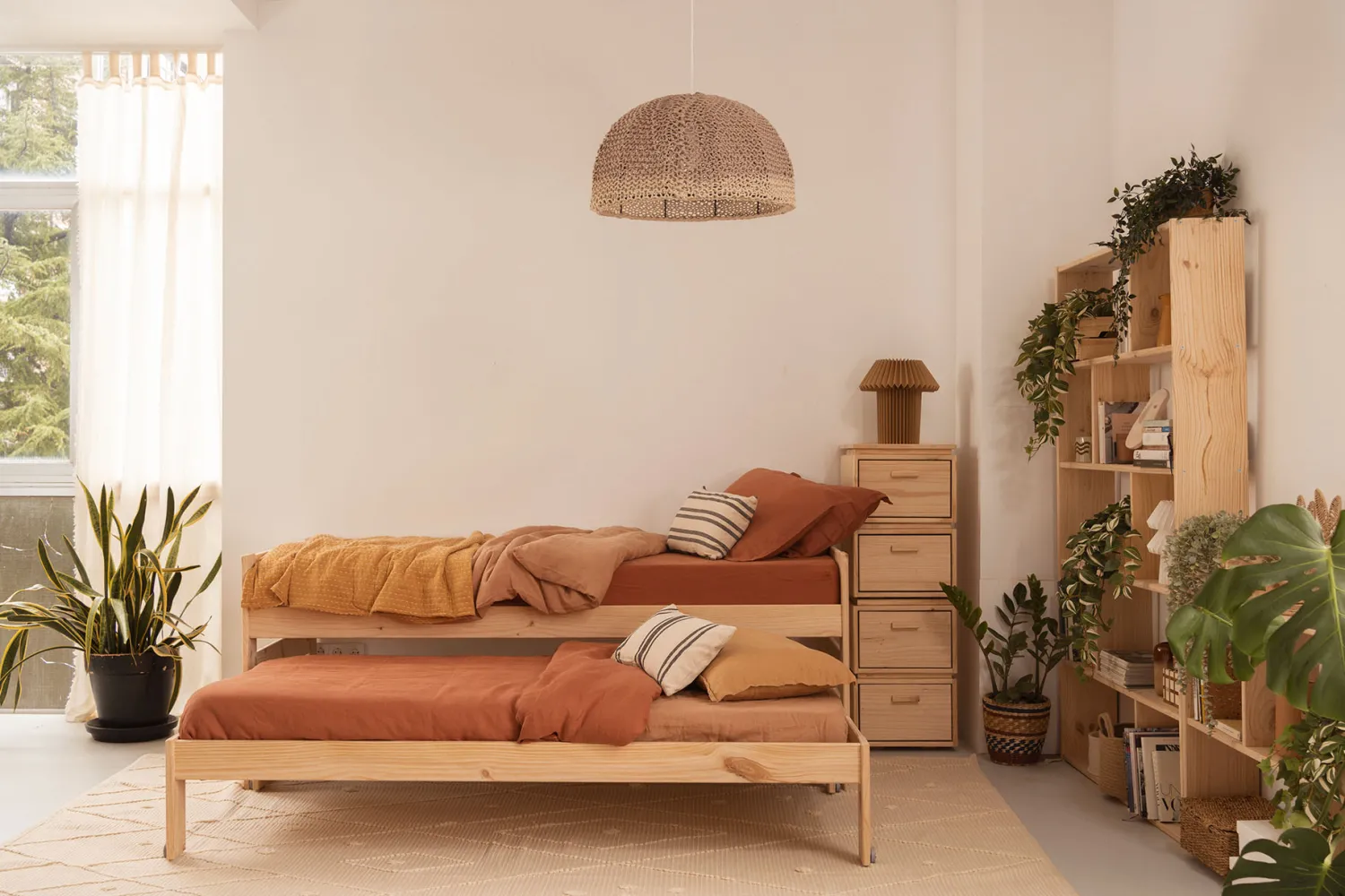 Muebles LUFE Camas Nido|Camas 80^LORE cama nido 80 compacta