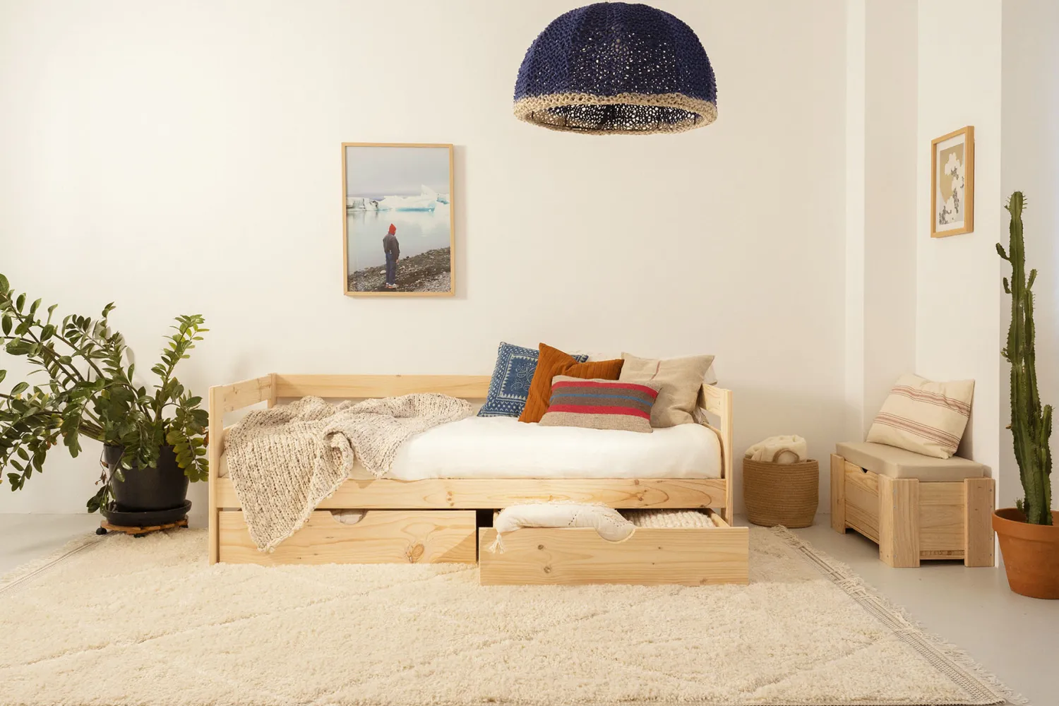 Muebles LUFE Divanes|Divanes^LORE diván 80 con 2 cajones