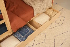 Muebles LUFE Literas Infantiles Y Adultos^LORE litera 90 con 1 cajón