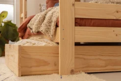 Muebles LUFE Literas Infantiles Y Adultos^LORE litera 90 con 1 cajón