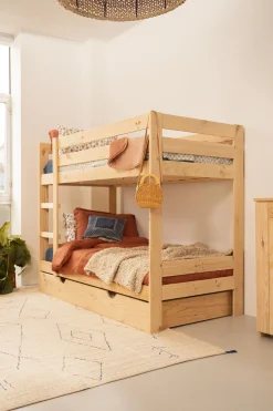 Muebles LUFE Literas Infantiles Y Adultos^LORE litera 90 con 1 cajón