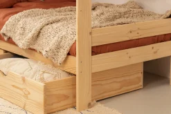 Muebles LUFE Literas Infantiles Y Adultos^LORE litera 90 con 2 cajones