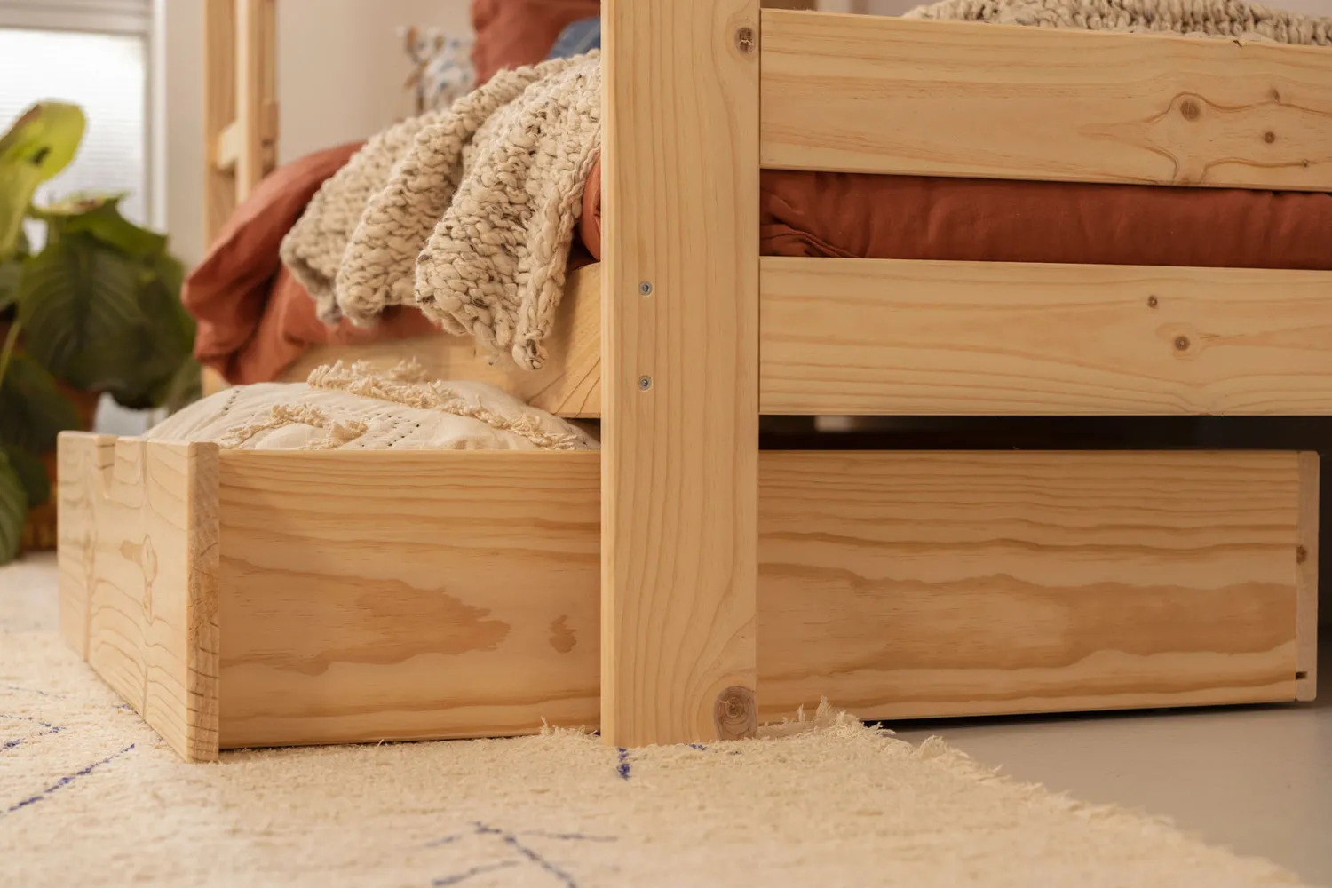 Muebles LUFE Literas Infantiles Y Adultos^LORE litera 90 con 2 cajones