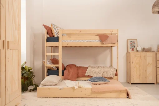 Muebles LUFE Literas Infantiles Y Adultos^LORE litera 90 con nido