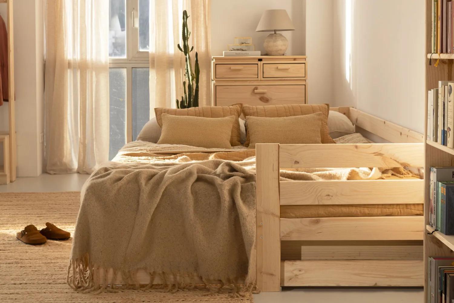 Muebles LUFE Divanes|Divanes^LORE sofá cama con cajones