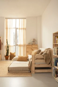 Muebles LUFE Divanes|Divanes^LORE sofá cama con nido