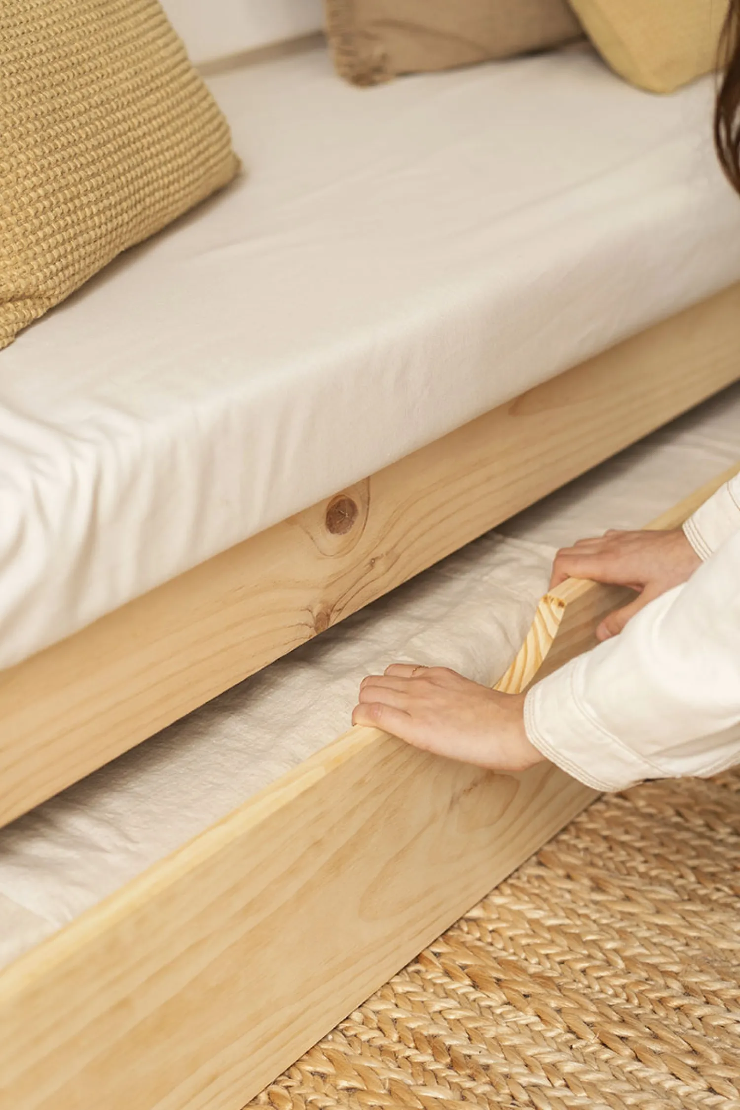 Muebles LUFE Divanes|Divanes^LORE sofá cama con nido