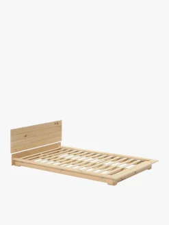 Muebles LUFE Camas De Suelo Y Tatamis|Camas 140^LUR cama tatami con cabecero de pared 140