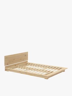 Muebles LUFE Camas De Suelo Y Tatamis|Camas 160^LUR cama tatami con cabecero de pared 160