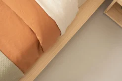 Muebles LUFE Camas De Suelo Y Tatamis|Camas 160^LUR cama tatami con cabecero de pared 160
