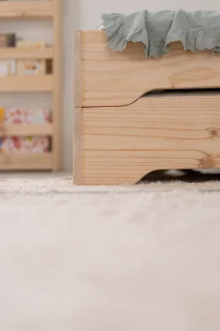 Muebles LUFE Camas Montessori Y Apilables^MENDI cama montessori apilable 90