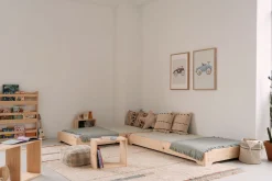 Muebles LUFE Camas Montessori Y Apilables^MENDI cama montessori apilable 90 x 2 unidades