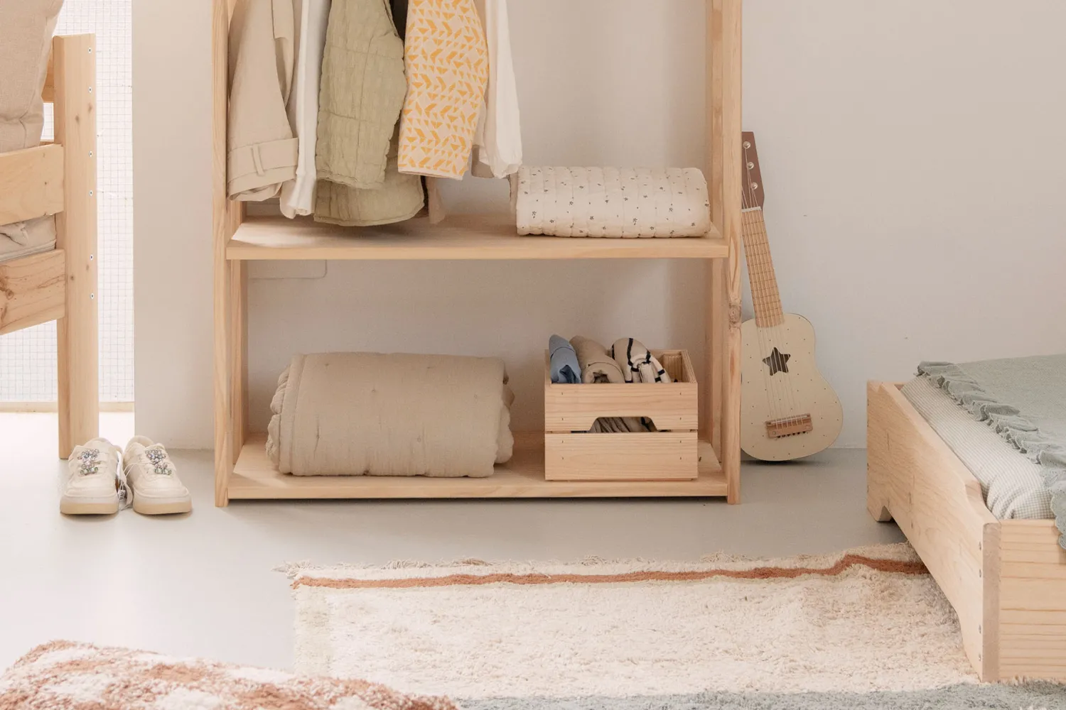 Muebles LUFE Armarios Y Alacenas^MONTESSORI armario infantil abierto