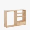 Muebles LUFE Armarios Y Alacenas^MONTESSORI armario infantil abierto con cajón
