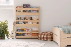 Muebles LUFE Estanterías De Pared^MONTESSORI estantería 3 baldas