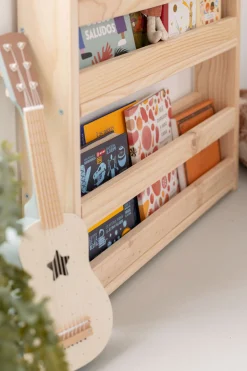 Muebles LUFE Estanterías De Pared^MONTESSORI estantería 3 baldas