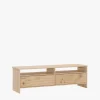 Muebles LUFE Muebles Tv^NINAO mueble TV con 2 cajones