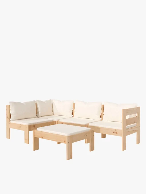 Muebles LUFE Conjuntos De Exterior|Conjuntos Sofá^OREKA conjunto sofá modular esquinero para exterior