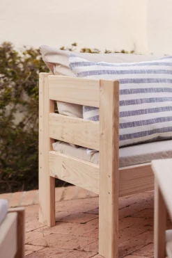 Muebles LUFE Sillones Y Puffs Para Exterior^OREKA sillón modular con 2 brazos para exterior