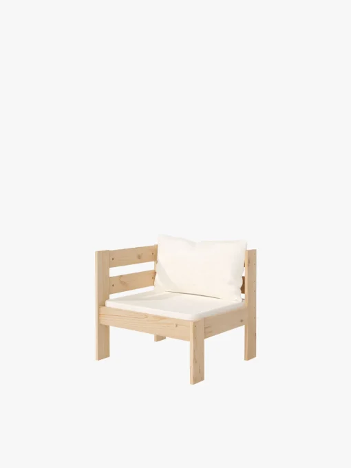 Muebles LUFE Sillones Y Puffs Para Exterior^OREKA sillón modular con brazo derecho para exterior