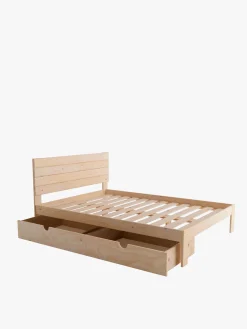 Muebles LUFE Camas Dobles Con Cajones|Camas 140^TESTA cama doble 140 con 1 cajón