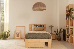 Muebles LUFE Camas Individuales Con Cajones|Camas 80^TESTA cama individual 80 con 2 cajones